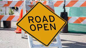Road is open